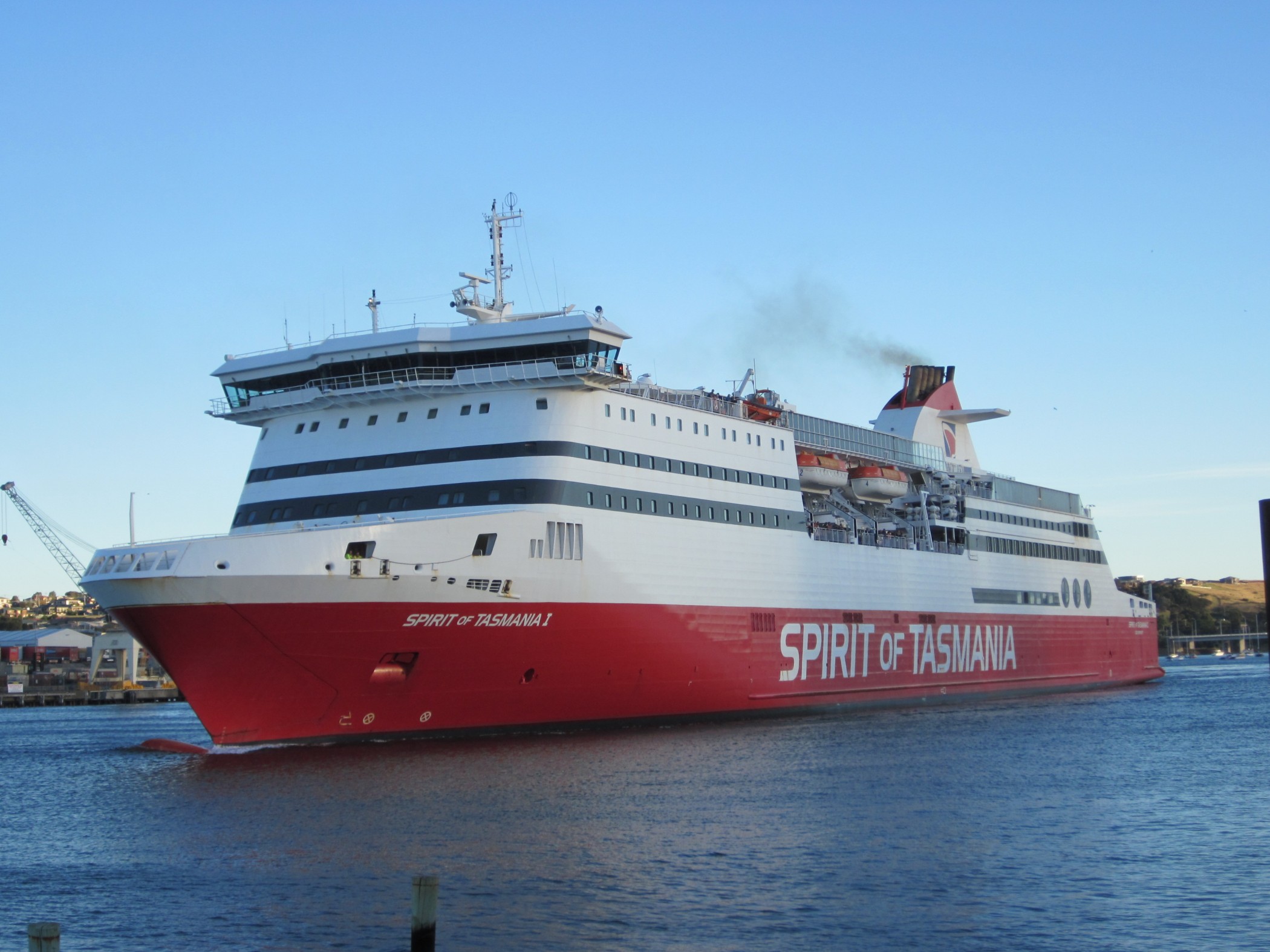 Spirit of Tasmania II in Devonport Spirit Of Tasmania II Shipfriends