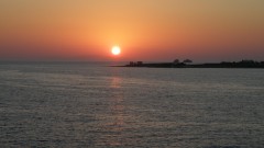 sunset at paros