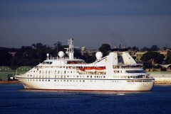 Seabourn Spirit in Brindisi