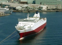 ariadne as ferry himuka laid up in japan