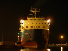 european express@ mytilene port 151110