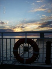 sunset @ adriatic sea