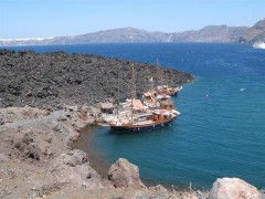 Santorini - Old Port at the Volcano
