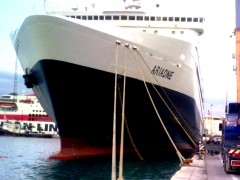 ariadne replacing missing port anchor@ patras 161210