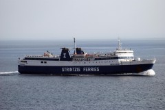 Kefalonia sailing the Ionian Sea