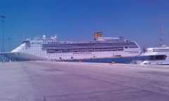 Costa Victoria at Corfu, July 2009