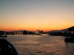 Sunrise at Piraeus