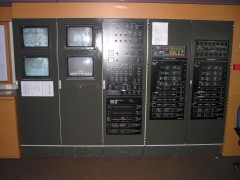 Fire Alarm panel on the bridge of Superfast 11