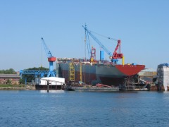 Lindau Werft, near by Kiel, Germany