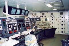 Engine Control Room of Superfast VII