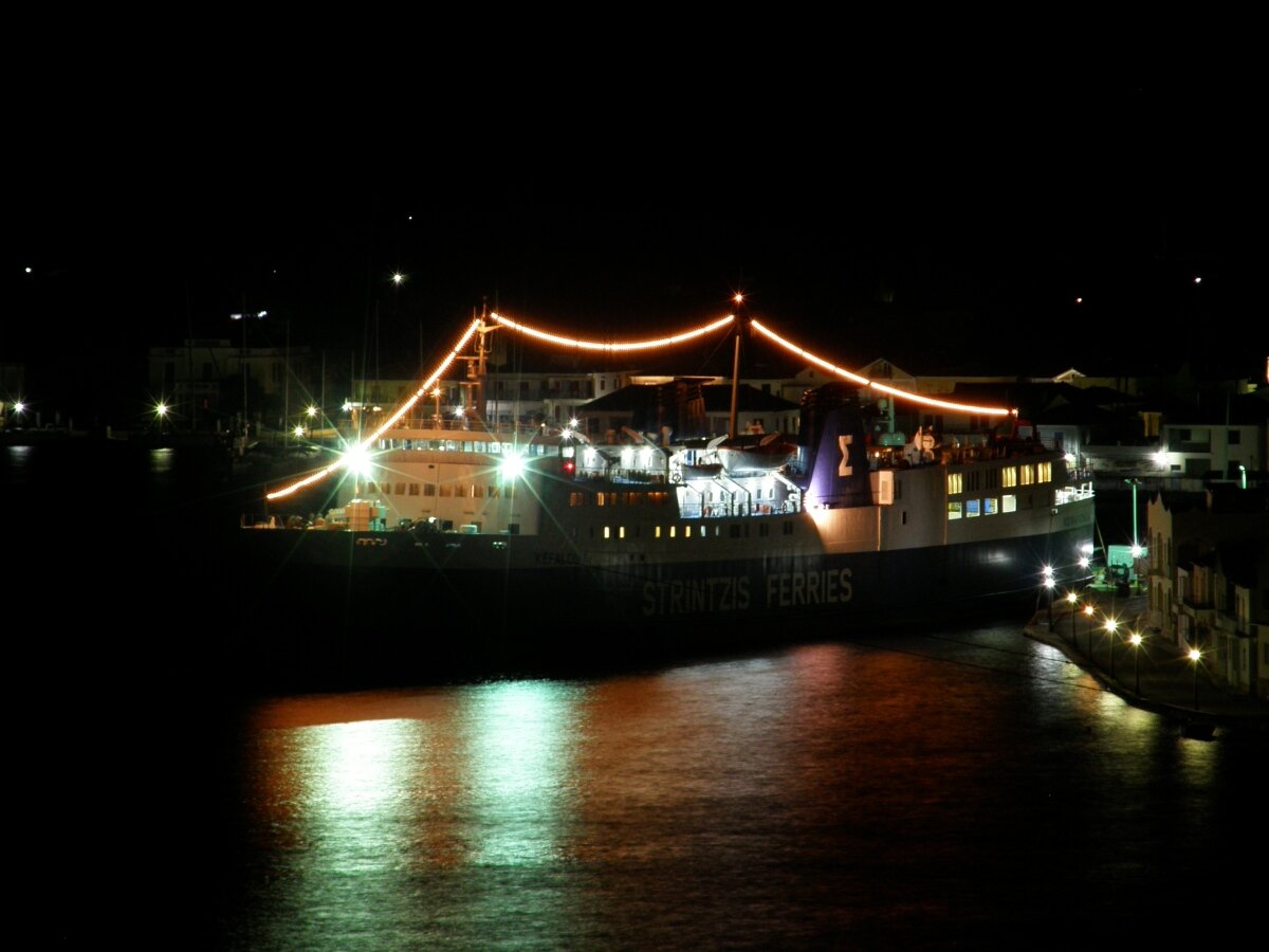 Kefalonia by night