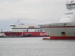 Superfast I 2008 first bunkering @ patra