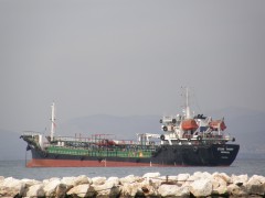 Aegean Tiffany anchored off patras