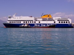 blue star 1 bunkering @ patra