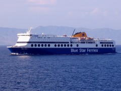 blue star 1@ patras gulf westbound 200605