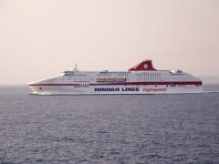 cruise olympia@patras gulf  westbound 180710 b