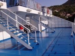 Eptanisos stern deck