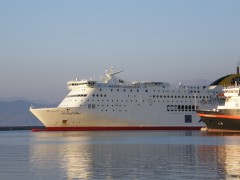 Hellenic Spirit, departure from patra