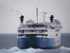 Milena Sailing Between Kea and Sounio