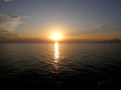 sunrise off rethymnon 220510