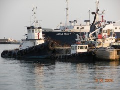 Tug ASTERI and small tug ANTZELA