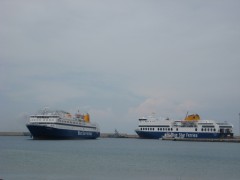 Ferry port of Rhodes