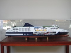 Cruise Barcelona model in Museu Maritim, Barcelona