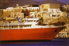 Naxos (carte postale)