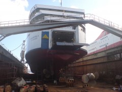 Ierapetra L @ drydock stern