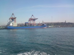 Istanbul commercial port
