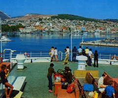 Mytilene port