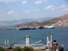 Perama dry docks. Bari drydocking