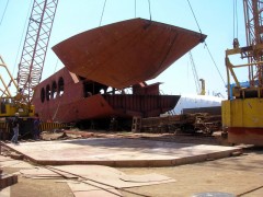 Eleftheria D in Frantzis Shipyard