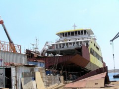 Aris III in Glynos Shipyard