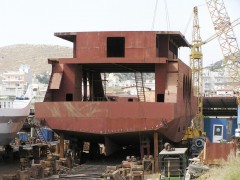 Eleytheria D in Frantzis Shipyard