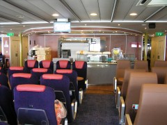 Highspeed 6 Aft Economy Lounge Bar