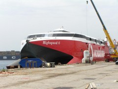 Highspeed 6 with Hellenic Seaways livery
