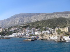 Port of Agios Kyrikos. Ikaria