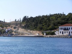 Port of Fiscardo. Cefalonia