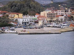 Old Dock in port of Myrina, Lemnos