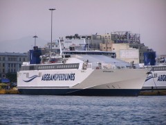 Speedrunner III first day in Piraeus