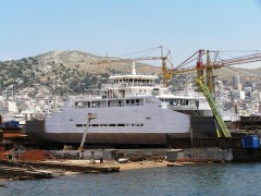 Theologos B in Atsalakis Shipyard