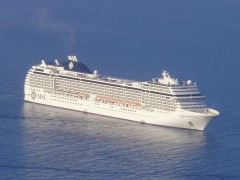 MSC Musica - Santorini