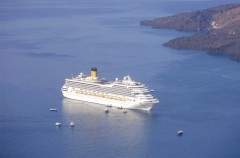 Costa Concordia - Santorini