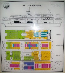 Mytilene - Deck plan