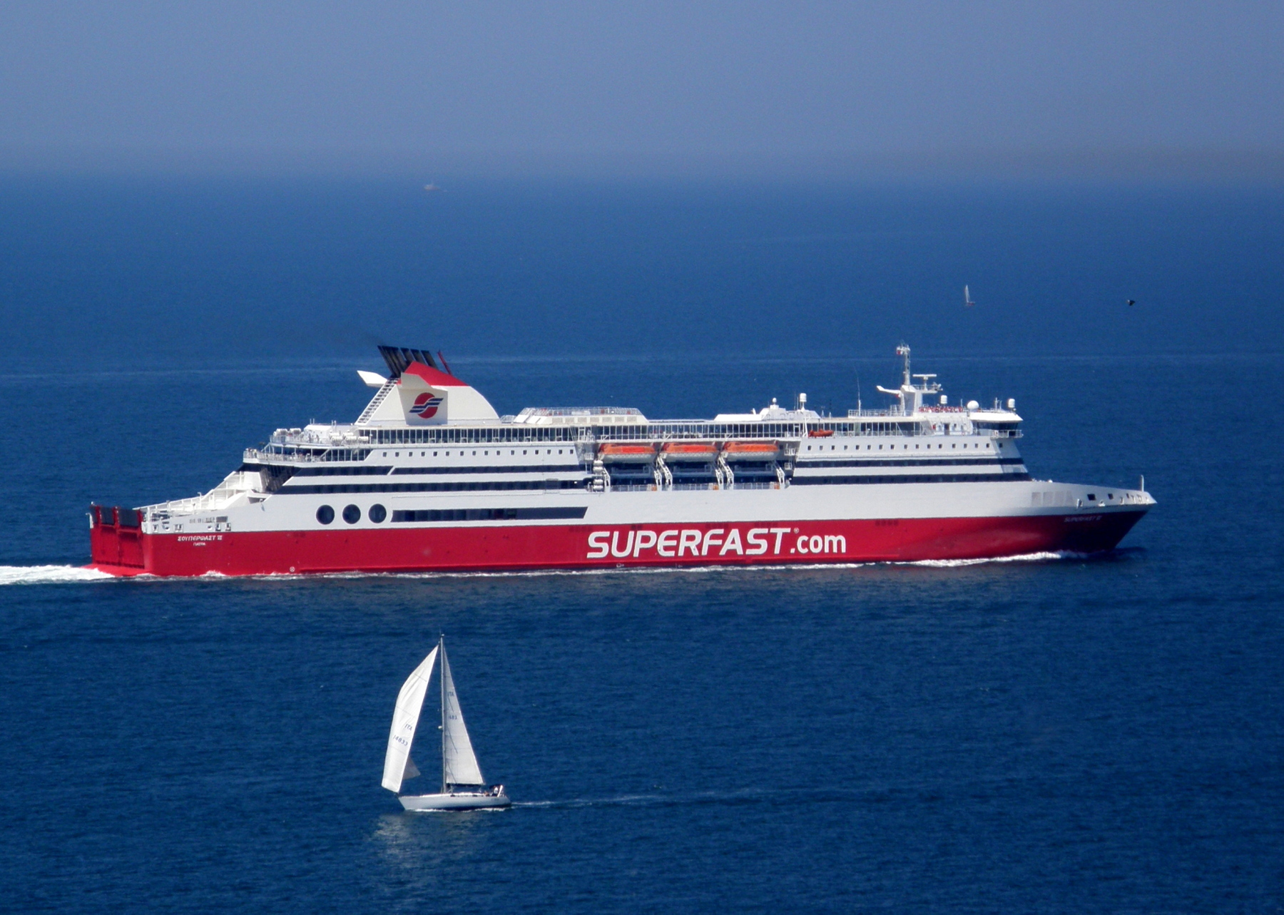 superfast VI leaving ancona 140511 c