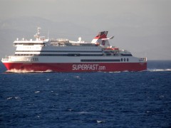 superfast XII @ patras gulf 120807 A