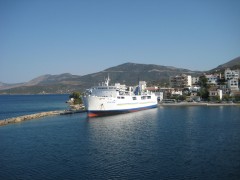Evia Star berthed In Marmari, 24 8 2012