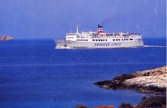 Anemos @ Paros with Nomicos Lines livery