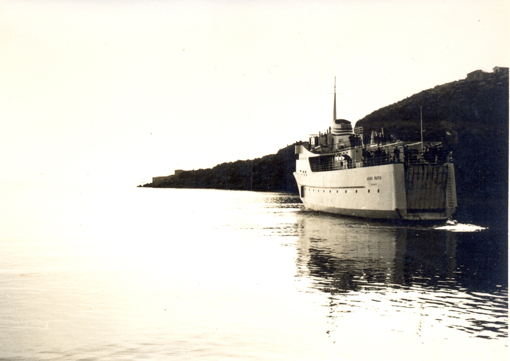 ANNA MARRIA IN POROS PORT ΙΝ 1965